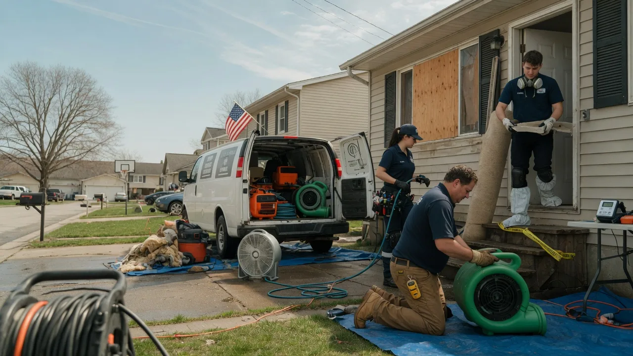 Water Damage Restoration in Henderson, KY near me